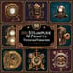 500 Steampunk AI Prompts - Victorian Futurism Inspired Creative Texts for Designers and Digital Artists 1