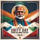 10 National Unity Day Posters - Sardar Patel Tribute PSD Pack - Professional Marketing Templates for Impactful Campaigns and Brand Cohesion 3
