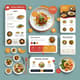 Fooddis Social Media Kit - Food & Restaurant Infographic Layouts for Engaging Culinary Branding and Marketing 1