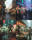 Futuristic Market with Android Vendors - Concept Art - Immersive Sci-Fi Robotics Scene for Creators and Visual Storytellers 3