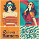 Retro Groovy Fashion Ad Banners - Vibrant Multi-Platform Social Media Ads for Trendy Brands and Marketers 3