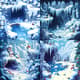 Winter Wonderland Pixel Art Scene - Retro Gaming Pixel Art for Nostalgic Creators and Game Developers 1