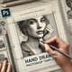 Hand Drawing Photoshop Template - Artistic Photo Editing Actions & Presets for Creative Designers and Photographers 6
