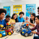 Kids Robotics Programming Class - Engaging Educational Stock Video for Science and Technology Learning 5