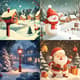 Animated Christmas Postcards Seasonal Greetings Pack - Festive Video Templates for Holiday Campaigns and Social Sharing 2025 6