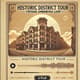 Historic District Tour Vintage Ambience Loop - Cinematic Motion Graphics Backgrounds for Timeless Storytelling 5