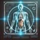 Holographic Human Body Scan - Futuristic AI Motion Graphic Elements for Dynamic Visual Storytelling 1