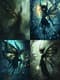 Dark Skeletal Fairy - Cinematic Digital Dark Fantasy Art for Enthralling Horror & Gothic Projects 6