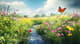 Bloomrift Wildflower Spring Meadow - Digital Seasonal Environment Art for Nature-Inspired Creative Projects 6