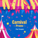 Carnival Promo FB Post Template - Vibrant Social Media Graphic for Engaging Facebook Campaigns 4