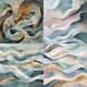 Lyrical Abstract Rhythmic Wave Patterns - Expressive Abstract Art for Contemporary Creative Spaces 3