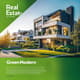 Real Estate Ad - Green Modern FB Post - Contemporary Facebook Template for Real Estate Marketing and Lead Generation 1