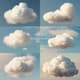 Fluffy Cloudscape Brushes - Soft, Airy Digital Brushes for Dreamy Cloud Art and Photo Editing 6