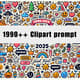 1990++ Clipart Prompt 2025 - Creative AI-Driven Clipart Prompts for Designers and Digital Artists 4