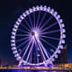 Ain Dubai Ferris Wheel Night - Cinematic Urban Stock Video for Creative Cityscape Projects and Visual Storytelling 5