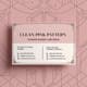 Clean Pink Pattern Stationery - Feminine Business Card Design - Elegant Branding Templates for Professional Women and Creative Entrepreneurs 4
