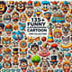 135+ Funny & Entertaining Cartoon Vectors - CDR Collection - Playful Vector Art for Creative Projects and Branding 4