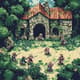 Retro RPG Battle Scene with Characters - Immersive Pixel Art for Retro Gaming and Creative Projects 5