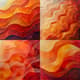 Kinetic Abstract Flowing Gradient Curves - Dynamic Abstract Art for Modern Creative Spaces 1