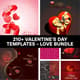 210+ Valentine's Day Templates - Love Bundle - Versatile Romantic Designs for Personal and Business Celebrations 3