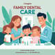 Family Dental Care Poster - AI Format - Clean, Professional Health Promotion for Dental Clinics and Wellness Campaigns 5