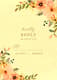 Peach Floral Watercolor RSVP Card - Elegant Business & Event Invitation Templates for Professional Communication 4