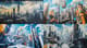 Futuristic Cityscape Mural - Immersive Urban Graffiti Art for Creative Spaces and Visual Storytelling 4