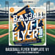 Baseball Flyer Template V1 - Bold Athletic Promo Design - Dynamic Marketing Template for Sports & Event Promotions 2025-2026 4