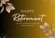 Gradient Happy Retirement Card - Elegant Retirement Celebration Invitation for Memorable Farewell Events 5