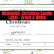 Minimalist Christmas Candle Label Green White - Sleek Seasonal Packaging Template for Professional Branding and Festive Products 4