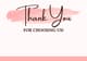 Pink Minimalist Thank You Card - Elegant Gratitude Studio Design for Personal and Professional Use 5
