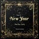 Black And Gold Elegant New Year Party Virtual Invitation - Premium Festive Design for Virtual Celebrations and Event Hosts 6