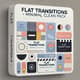 Flat Transitions Minimal Clean Pack - Sleek Video Elements for Seamless Edits and Modern Storytelling 6