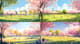 Spring Park Serenity - Serene Landscape Art for Calm Spaces and Creative Decor 4