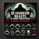 10 Horror Beasts & Dark Creatures - Cinematic AI Video Prompts for Horror Creators and Storytellers 4