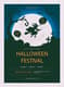 Halloween Flyer Festival Celebration Poster - Premium Editable Print Ad Template for Seasonal Marketing Campaigns 3