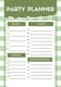 Pattern Joy Party Planning Layout - Vibrant Event & Wedding Organizer Templates for Seamless Celebration Planning 3
