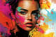 Digital Painting Contemporary Female Portrait - Modern Digital Portrait Art for Creative and Professional Use 5