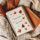 Autumn Leaves Beige Orange Checklist - Elegant Goal Planner for Personal and Professional Success 4