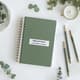 Natural Focus Green White Spiral Project Planner - Organized Productivity for Professionals and Creatives 1