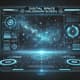 Digital Space Hologram Screen - Futuristic AI-Enhanced Motion Graphics for Dynamic Video Projects 5