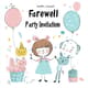 Cute Stuffs Farewell Party Invitation - Charming & Playful Invitation Template for Memorable Farewell Events 5