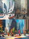 Modern Urban Plaza - Contemporary Urban Landscape Art for Creative Spaces and Visual Storytelling 1