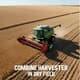 Combine Harvester in Dry Field - Cinematic Aerial Time-Lapse and Slow Motion Stock Video for Filmmakers and Creators 2025-2026 5