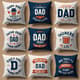 10 Father's Day Themes - CDR Template Bundle - Versatile Vector Designs for Heartfelt Celebrations and Creative Projects 4
