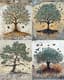 Detailed Tree Stencil - Urban Graffiti Art for Street Artists and Creative Urban Projects 4