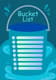 Water World Blue Aqua Activity List - Inspirational Bucket List Planner for Goal Mapping and Personal Growth 3