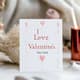I Love You Valentine Card - Elegant Romantic Greeting for Valentine's Day and Love Notes 6