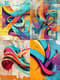 Smooth Flowing Throw-Up - Dynamic Graffiti Art for Urban Creators and Street Art Projects 3