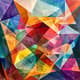 Kaleidoscope Polygons Translucent Layered Art - Abstract Expressionism for Creative Designers and Visual Storytellers 5
